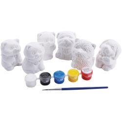 Joven Converger Inconcebible Kit de Figuras de Yeso para pintar – Sederia Henry