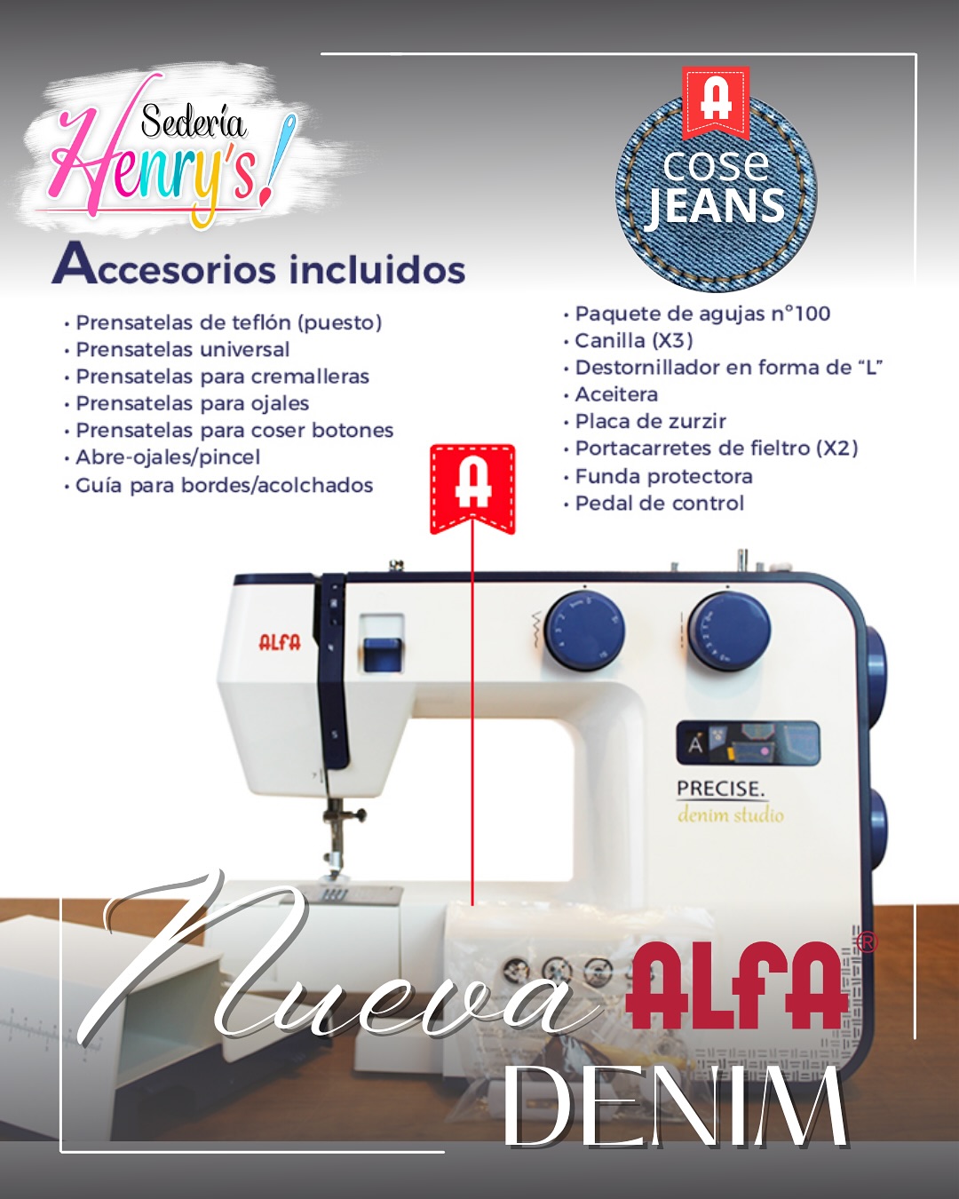 Alfa PRECISE – denim studio - Imagen 8