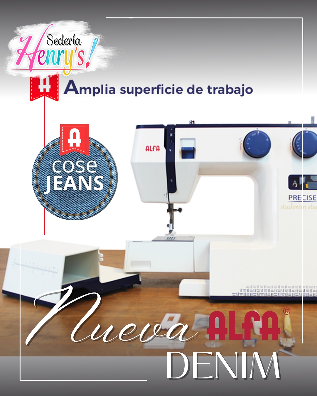 Alfa PRECISE – denim studio - Imagen 7