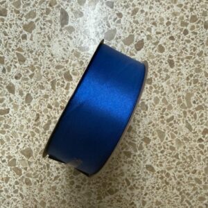 CINTA SATIN 1.5" 50YDS/ROLLO AZUL REY
