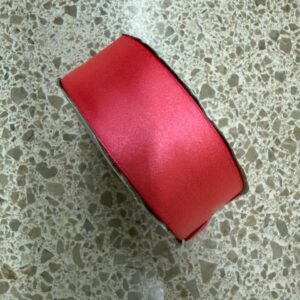 CINTA SATIN 1.5" 50YDS/ROLLO CORAL