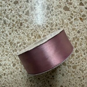 CINTA SATIN 1.5" 50YDS/ROLLO ROSA VIEJA