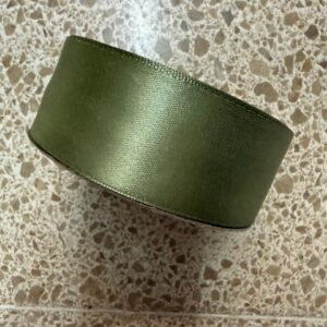 CINTA SATIN 1.5" 50YDS/ROLLO MUSGO