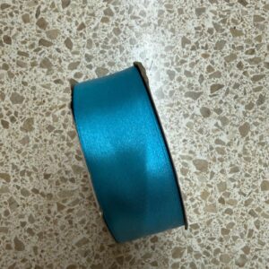 CINTA SATIN 1.5" 50YDS/ROLLO TURQUEZA