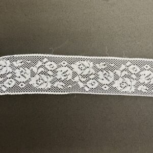 TRENCILLA DE ENCAJE BLANCO 3.8CM - YARDA