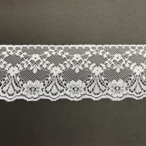 ENCAJE BLANCO 6CM - YARDA