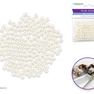 Perlas Sueltas 6mm Ivory 19gr ( BD408d)
