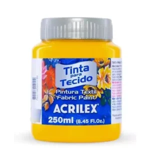 PINTURA PARA TELA ACRILEX 250ml amarillo 505